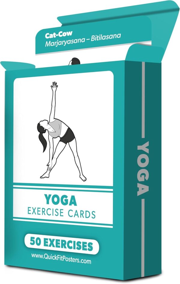 Palace Learning Yoga Pose Exercise Cards - Yoga Positio... - Image 5