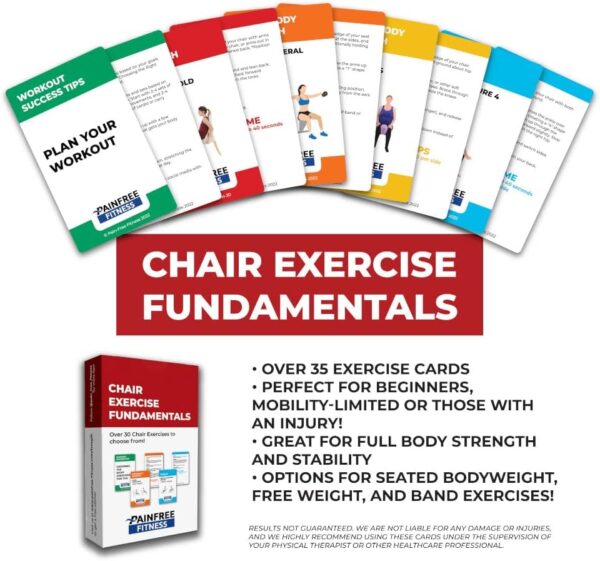 Exercise Flash Cards - Workout Cards Deck - Exercise Ca... - Image 3