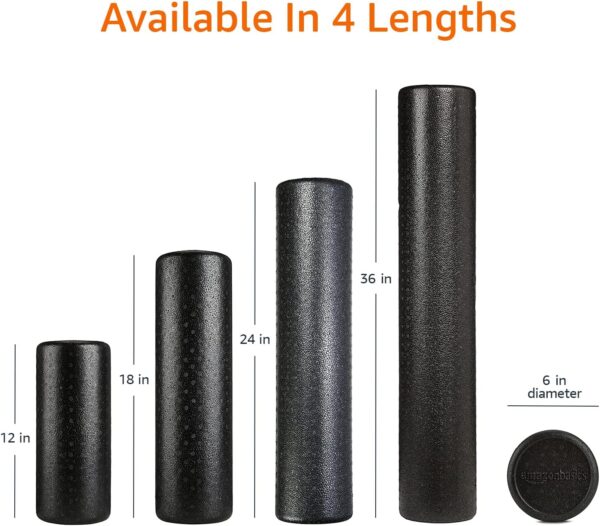 Amazon Basics High Density Foam Roller for Exercise and... - Image 5