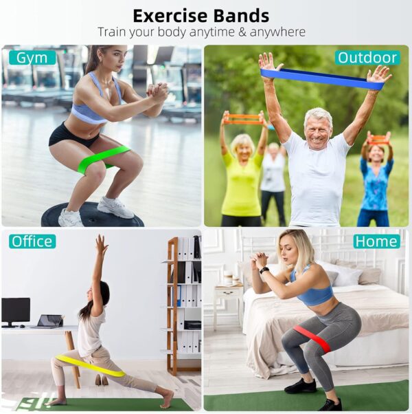 Renoj Resistance Bands for Working Out, Elastic Exercic... - Image 7