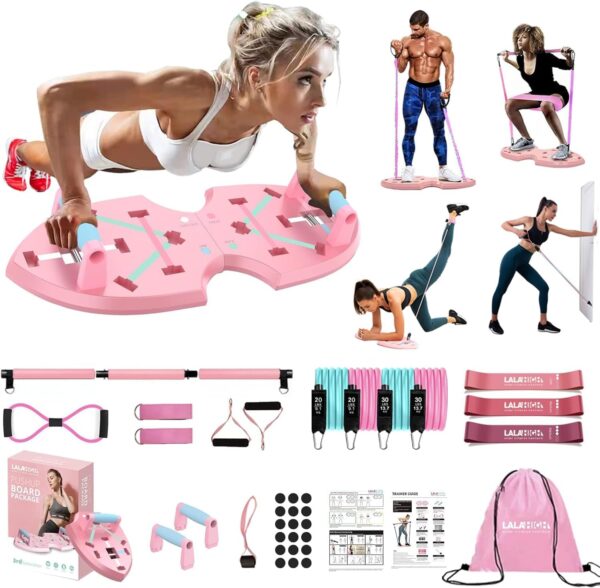 LALAHIGH Push Up Board, Portable Home Workout Equipment... - Image 9