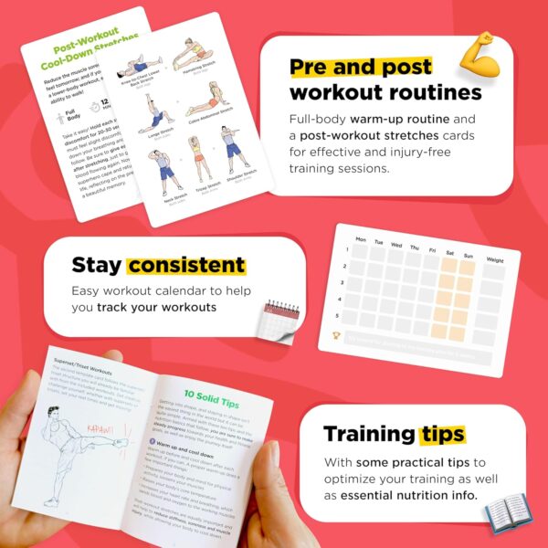 WorkoutLabs Exercise Cards: Bodyweight – Premium Home &... - Image 5