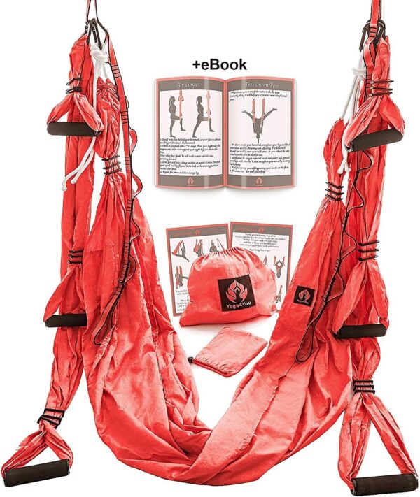 Aerial Yoga Swing Set - Yoga Hammock Hanging Swing - Ae... - Image 7