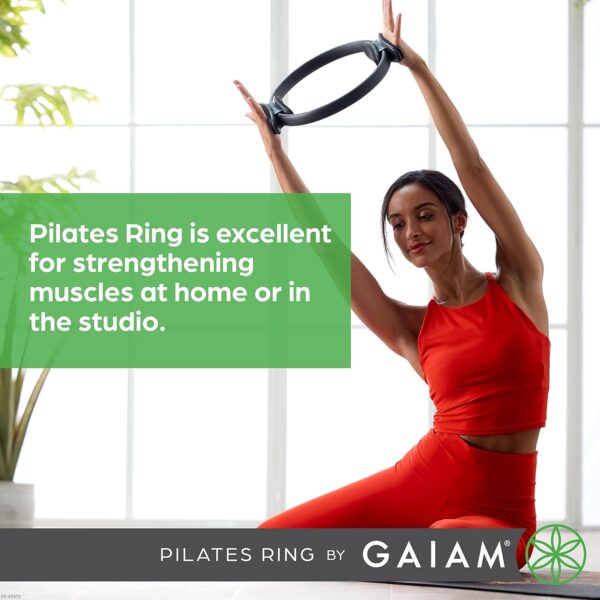 Gaiam Pilates Ring 15" Fitness Circle - Lightweight & D... - Image 7