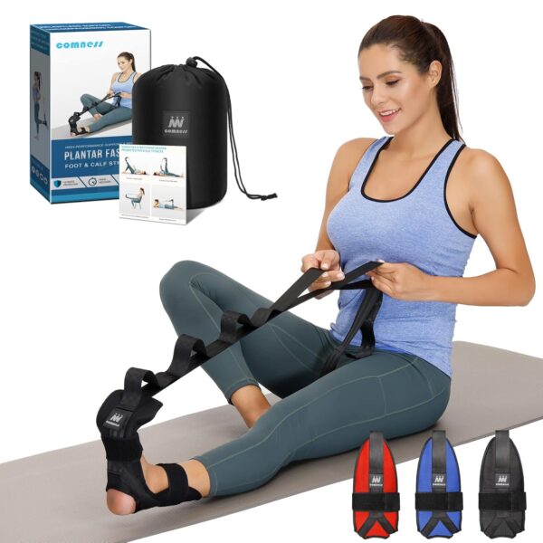 Foot and Calf Stretcher-Stretching Strap For Plantar Fa... - Image 2