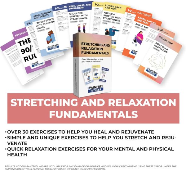 Exercise Flash Cards - Workout Cards Deck - Exercise Ca... - Image 6