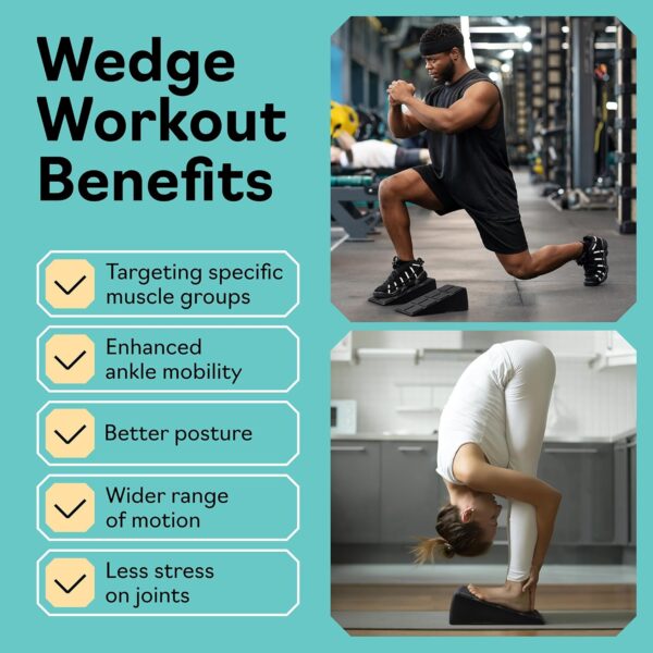 Squat Wedge - Squat Wedge Block 520 LBS Weight Capacity... - Image 8