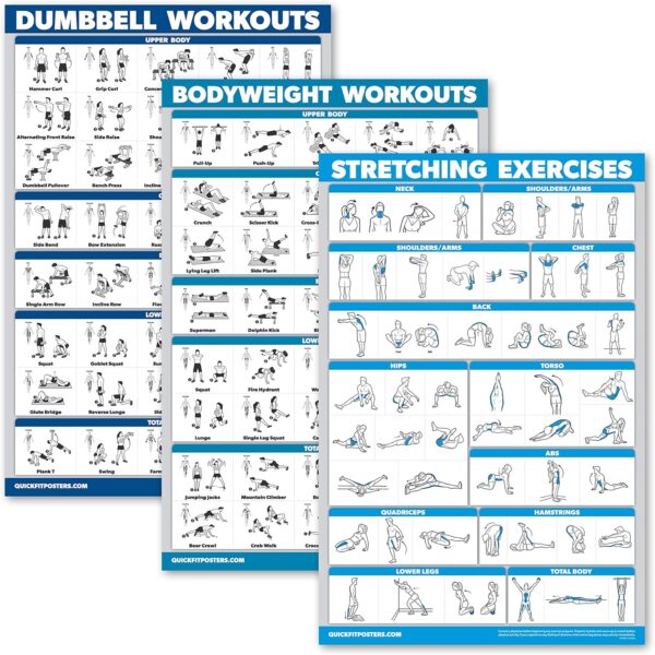 QuickFit 3 Pack - Dumbbell Workouts + Bodyweight Exerci... - Image 2