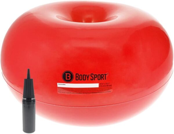 Body Sport Donut Ball – Durable, Inflatable Exercise Ba... - Image 2